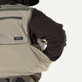 Stealth pack fishing vest L - river rock green
