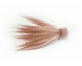 Shrimp Hair - barred soft pink