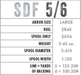 SDF 5/6 - solid - Underwood Ridge Risers