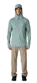 M's Tropic Comfort Natural Hoody - sea run blue sage