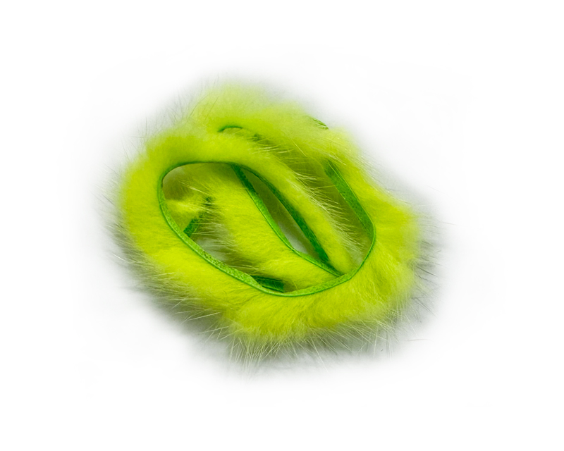 Wapsi Mink zonker - fluo chartreuse