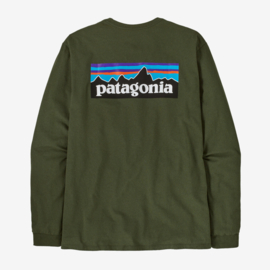 Patagonia Logo Responsibili-Tee - torrey pine green