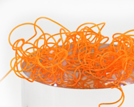 Wiggly Worms - fluo orange