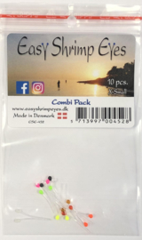 Easy Shrimp Eyes - XS - mixed colours