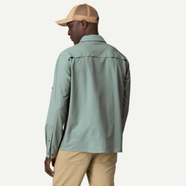 Patagonia L/S Self Guided Sun Shirt - thermal blue