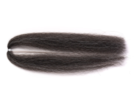 Synthetic Pike Hair - dark steel