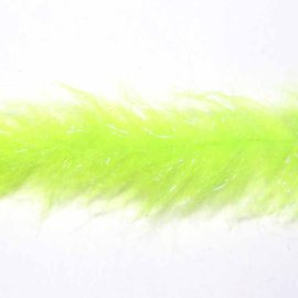 Polar fibre streamer brush 3" - electric yellow