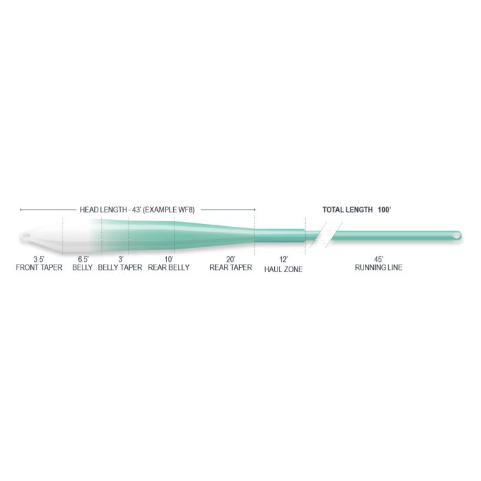 Superflo Max Ridge 2.0 Flats Universal Taper WF10F | 9ft clear tip
