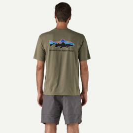 Home Water Trout Organic T-shirt - Large - RVGN