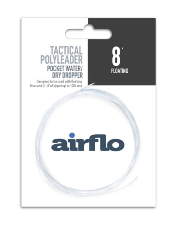Tactical Polyleader - 8' pocket water/dry dropper