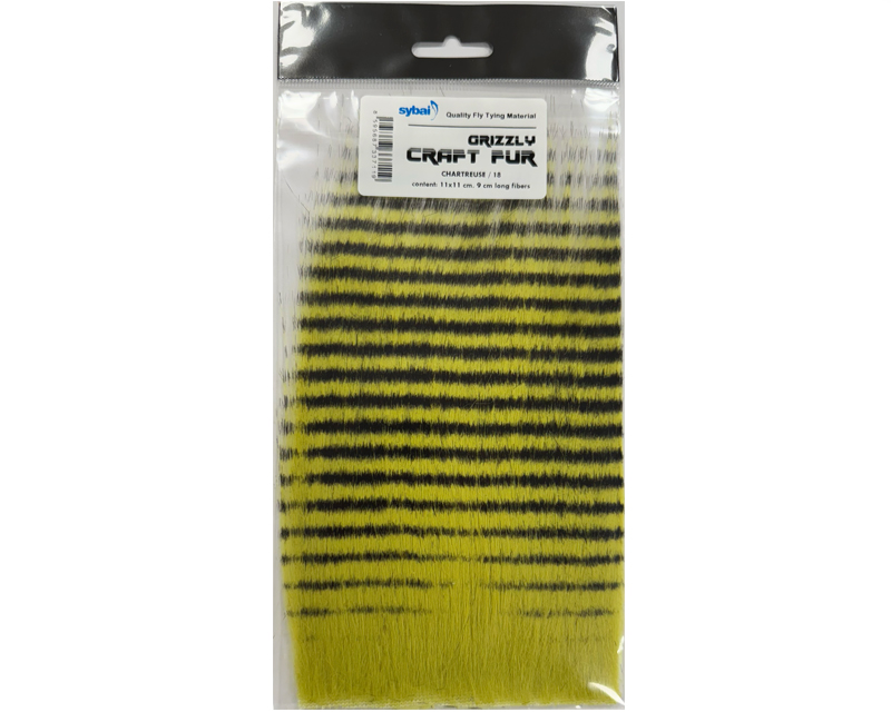 Grizzly Craft Fur - chartreuse