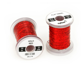 Flat Tinsel Holographic - 0.4mm