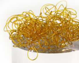 Wiggly Worms - golden olive