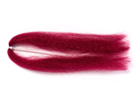 Synthetic pike Hair - blood red