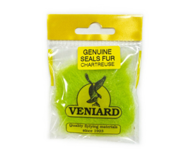 Genuine Seals Fur dubbing - chartreuse