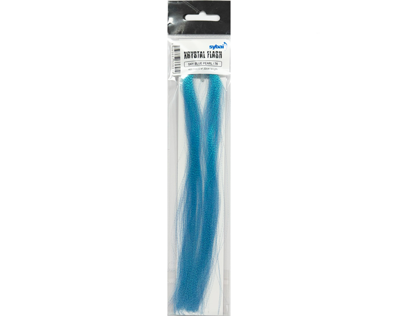 Krystal Flash Hair - sky blue pearl