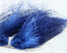Angel Hair - metallic canadian blue