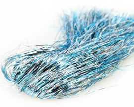 Tinsel Blend Hair - ice holographic silver