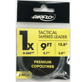 Tactical tapered leader 1X - 3 pack