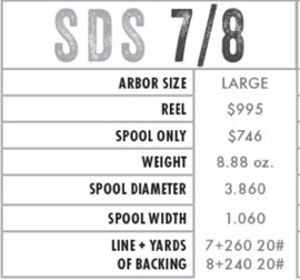 SDS 7/8 - Solid - native tarpon