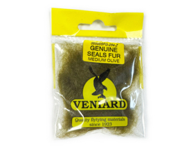 Genuine Seals Fur dubbing - medium olive