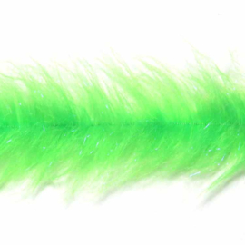 Polar fibre streamer brush 3" - chartreuse