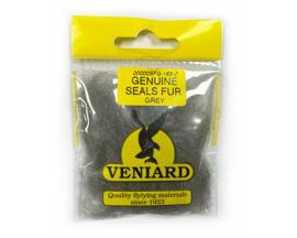 Genuine Seals Fur dubbing - grey