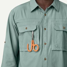 Patagonia L/S Self Guided Sun Shirt - thermal blue
