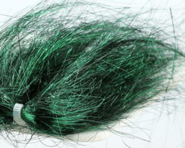 Angel Hair - metallic dark olive green