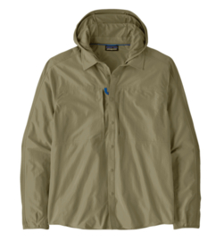 M's River Rambler Hybryd Sun Hoody - river rock green