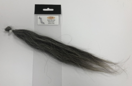Dutch Pike Hair - natural grey 30cm