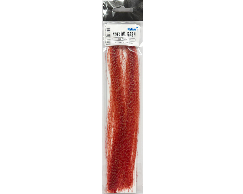 Krystal Flash Hair - red pearl