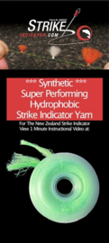 Synthetic Yarn - fluo green