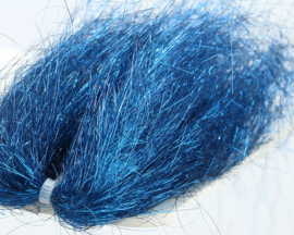 Angel Hair - metallic dark kingfisher blue