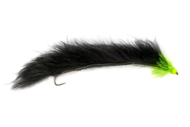 Snake Bead Head Black & Green B/L 7.5cm