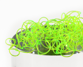 Wiggly Worms - fluo chartreuse