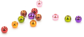 Radiant beads - brass 2.0mm light pink