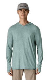 M's Tropic Comfort Natural Hoody - sea run blue sage