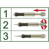 502 double taper needle