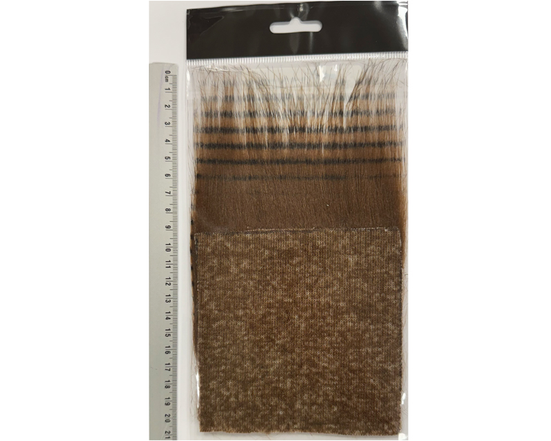 Grizzly Craft Fur - dark brown