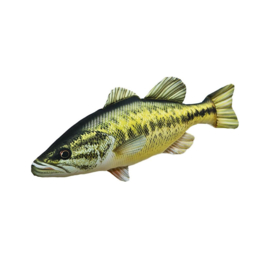 Large mouth bass pillow - 63cm