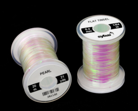 Flat Tinsel Pearl - 0.4mm