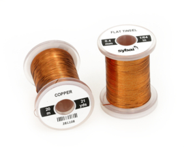 Flat Tinsel Metallic - 0.4mm