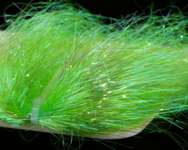 Saltwater Angel Hair - pearl chartreuse
