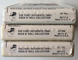 Various Artists – The First Authentic 1950's Rock N' Roll Collection - Juke Box Records  8T-494 / 8T-495 /  8T-496
