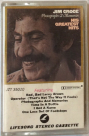 Jim Croce - Photographs and Memories - His Greatest hits - CBS- Lifesong JZT 35010