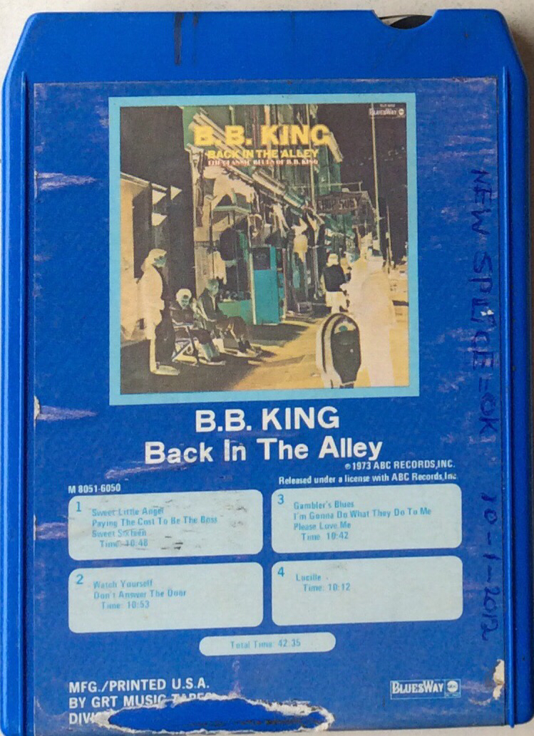 B.B. King – Back In The Alley - ABC Records M 8051-6050