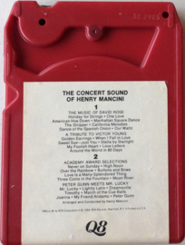 Henry Mancini – The Concert Sound Of Henry Mancini - RCA Victor PQ8-1226