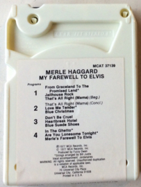 Merle Haggard – My Farewell To Elvis - MCA Records  MCAT-2314