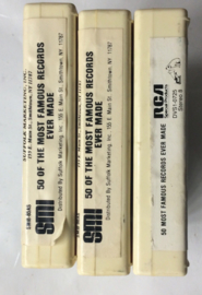 50 of the moost famous Records Ever Made - 3 tape set ( DVS1-0725 / SMI8-86AS / SMI8-85AS )